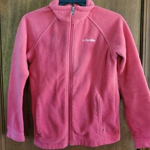 Girls Columbia Fleece Jacket  - Large
